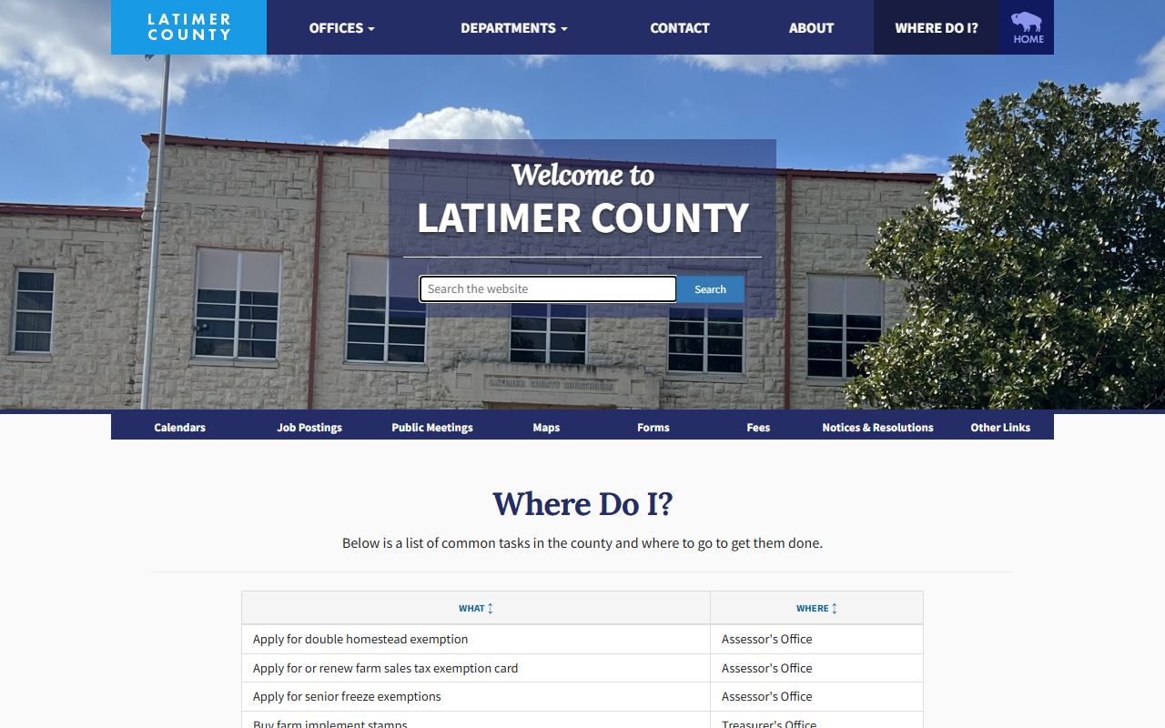 Latimer County marriage and divorce records guidance on the county Where do I page